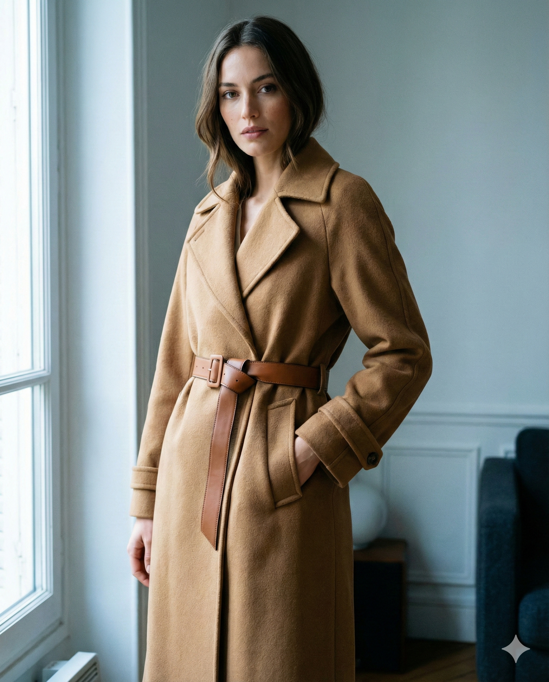 Prosty zabieg z paskiem przy wierzchniej odzieży zdobywa popularność wśród kobiet tej zimy — podkreśla sylwetkę i dodaje szyku bez wysiłku.